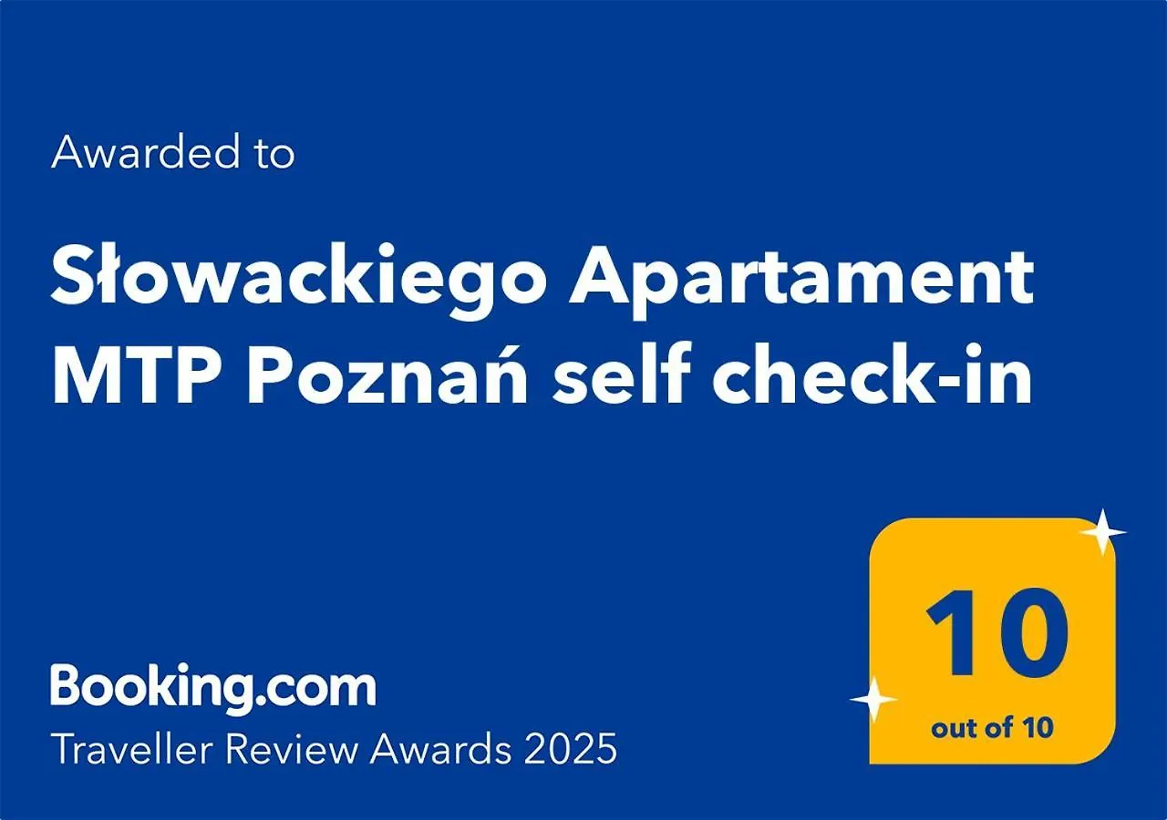 Slowackiego Apartament Mtp Poznan Self Check-In Apartment